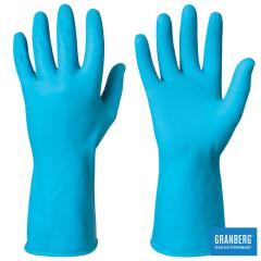 Kemskydddshandske latex Chemstar® blå