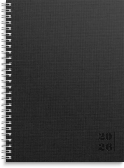  Kalender 2026 Business Textile svart