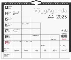  Väggkalender 2025 Väggagenda A4