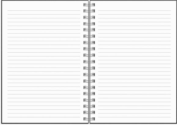  Kalender 2027 Senator A6 Textile svart
