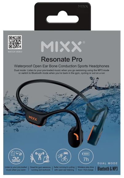  Hörlur MIXX Resonate Pro OWS Benledning Nackband