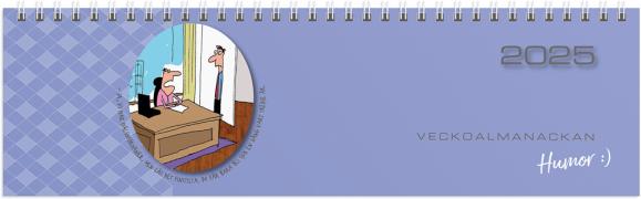 Kalender 2025 Veckoalmanackan Humor