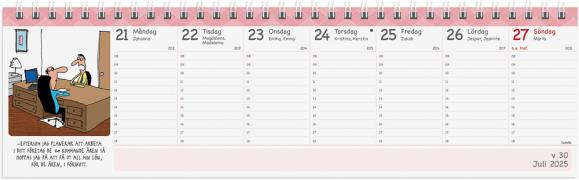  Kalender 2025 Veckoalmanackan Humor