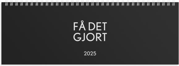  Kalender 2025 Bordsalmanackan Få det gjort