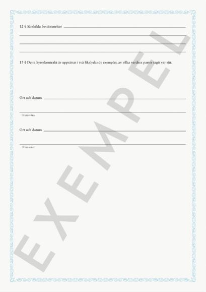  Hyreskontrakt A4 villa 4544