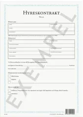  Hyreskontrakt A4 villa 4544