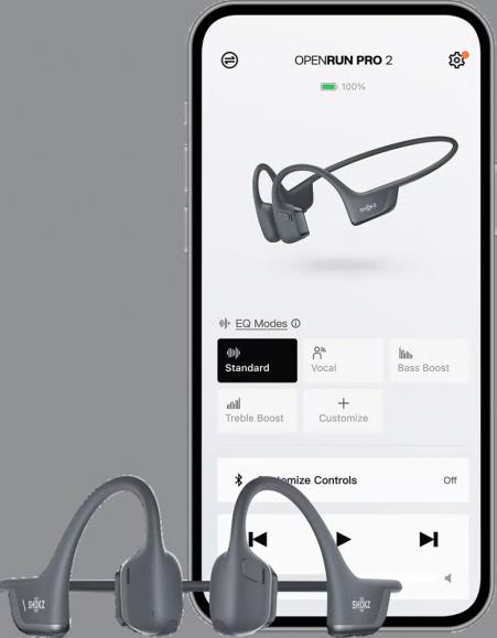  Hörlur SHOKZ OpenRun Pro2 Svart