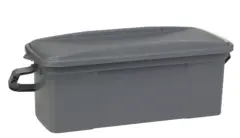  Moppl&aring;da Vikan med lock 40cm gr&aring;