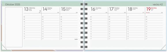  Kalender 2025 Veckokalendern Trend