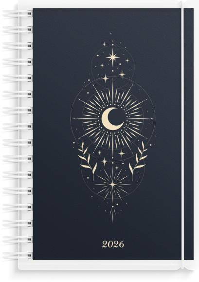  Kalender 2026 Dagbok 4i1