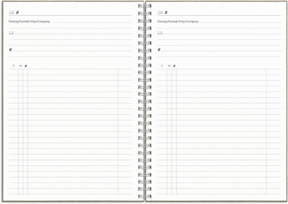  Kalender 2026 Business refill