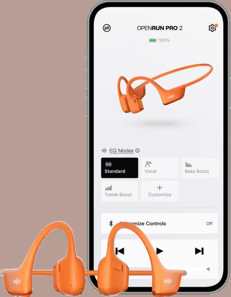  Hörlur SHOKZ OpenRun Pro2 mini Orange