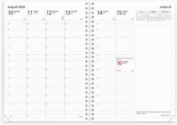  Kalender 2026 Business 4i1