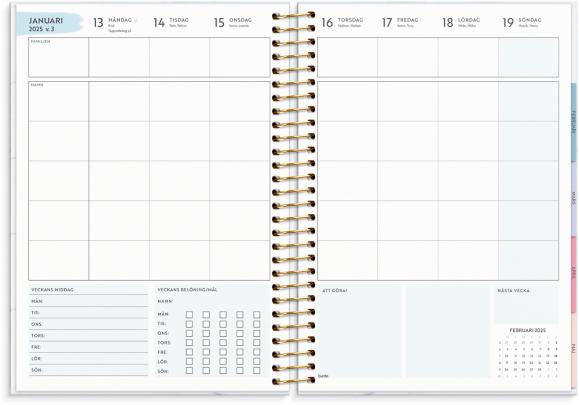  Kalender 2025 Life Organizer Family Planner