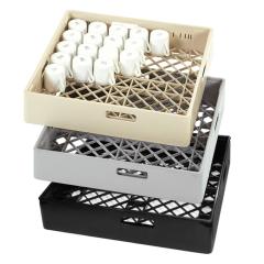  Diskkorg f&ouml;r koppar- glas beige