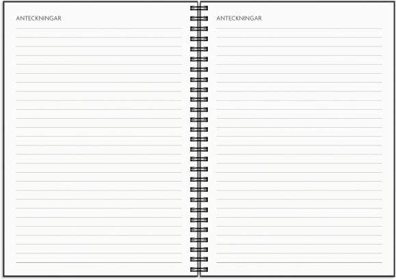  Kalender 2025 Få det gjort svart