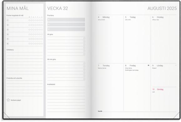  Kalender 2025 Goal Planner