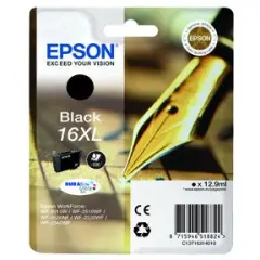  Bl&auml;ckpatron Epson 16XL svart