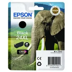  Bl&auml;ckpatron Epson 24XL svart