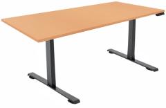  Skrivbord Viva Basic h&ouml;j- och s&auml;nkbart med rak skiva