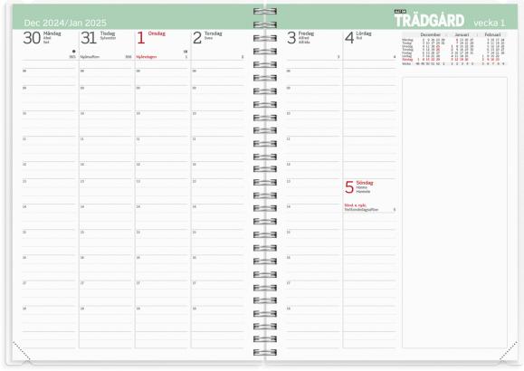  Kalender 2025 Allt om Trädgård