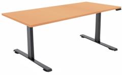  Skrivbord Viva Basic h&ouml;j- och s&auml;nkbart med rak skiva