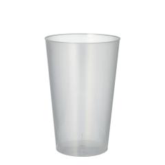  Plastglas flergångs 40cl