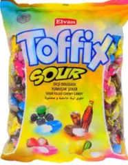  Fruktkola Toffix sour 800g