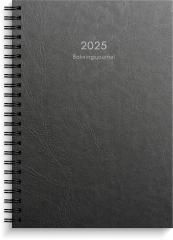 Kalender 2025 Bokningsjournalen svart kartong