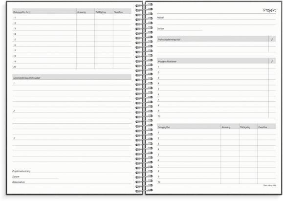  Kalender 2025 Business VIP refill