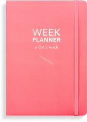  Week Planner undated pink