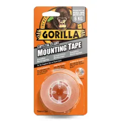  Gorilla monteringstejp 25,4mm, 1,52m