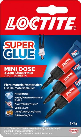  Lim Loctite super glue mini dose