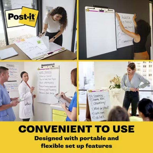  Post-it blädderblock självhäftande 63x77cm otryckt