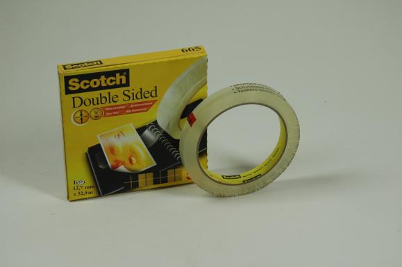  Dubbelhäftande Tejp Scotch 665 33meter x 12mm utan hållare