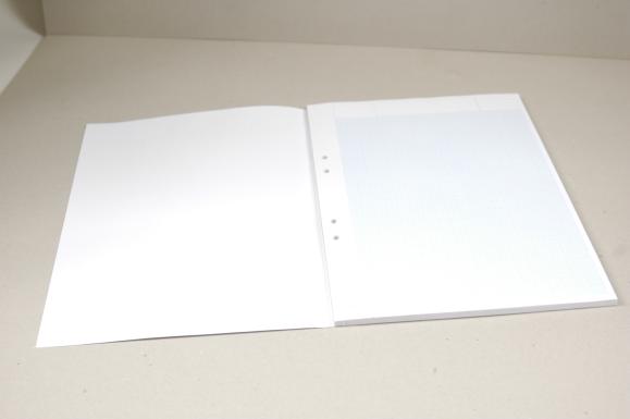  Millimeterpapper i block A4 50blad blå