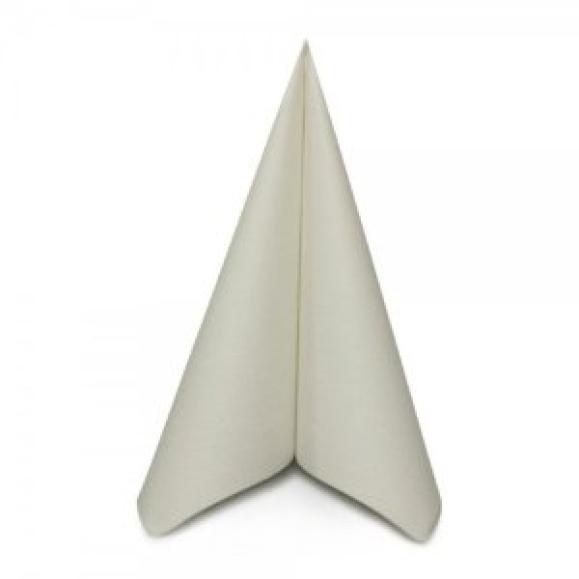  Servett airlaid 40x40cm 1-lagers vit