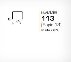  Häftklammer A13/8