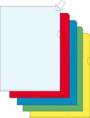  Plastmapp A4 PP 0,12 mm Copy Safe blå