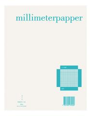  Millimeterpapper i block A4 50blad blå
