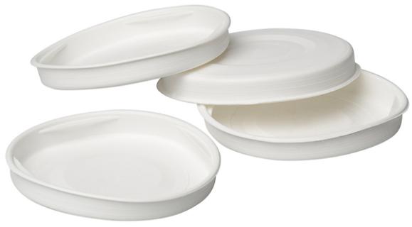  Plastlock till rör diam 50mm vit