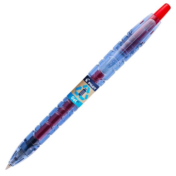  Kulspetspenna Pilot B2P med röd gelbläck 0,7mm