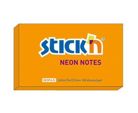 Notes 76x127mm neonorange