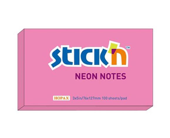  Notes 76x127mm neonrosa