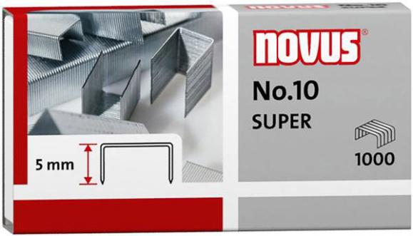  Häftklammer Novus Super 10