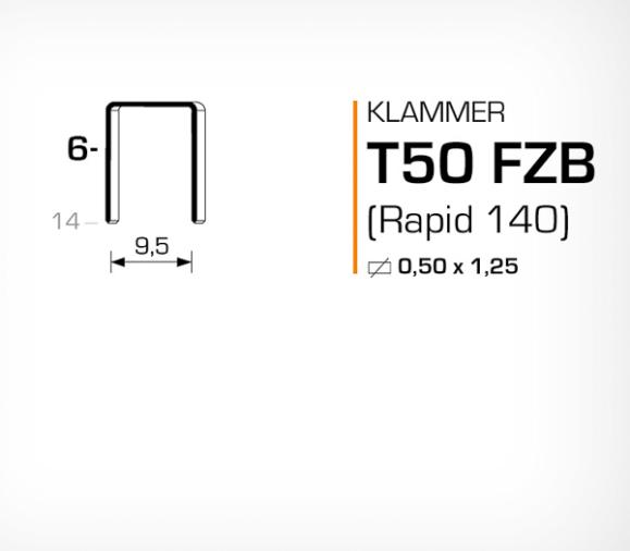  Häftklammer 140-6