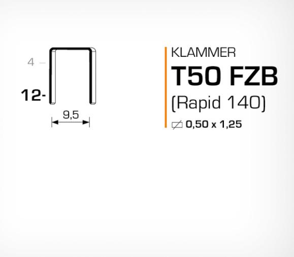  Häftklammer 140-12