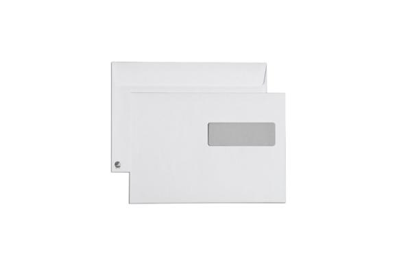  Kuvert C5-H2 med remsa vit