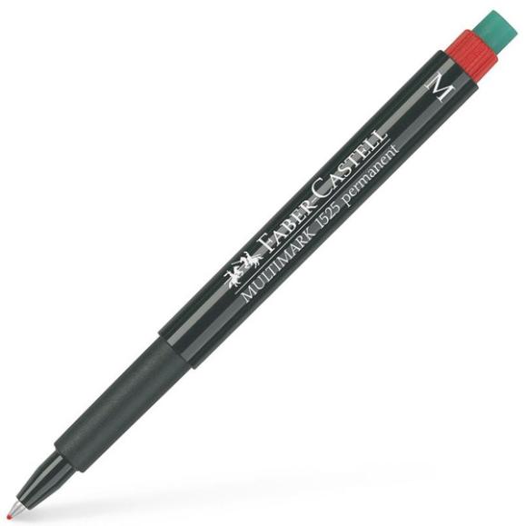  Multimarker Faber Castell permanent medium röd