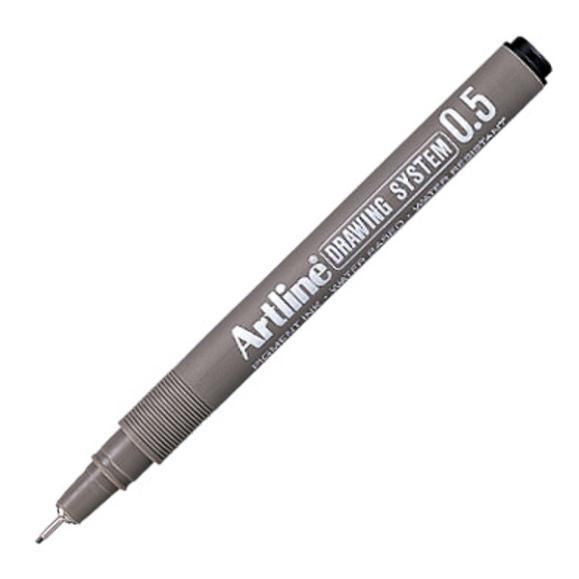  Ritpenna Artline svart